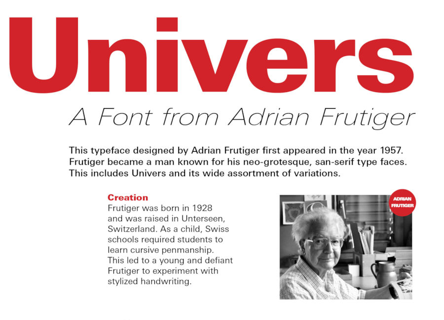 Univers Magazine Spread